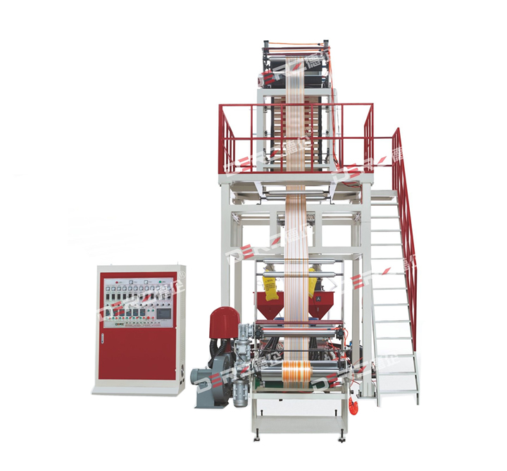 DZSJ-600-700 PE Double Screw Color Belt FilmBlowin